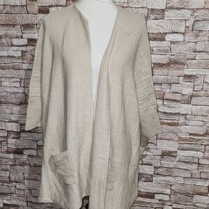 MarlaWynne  Open Front Cardigan Poncho Sweater